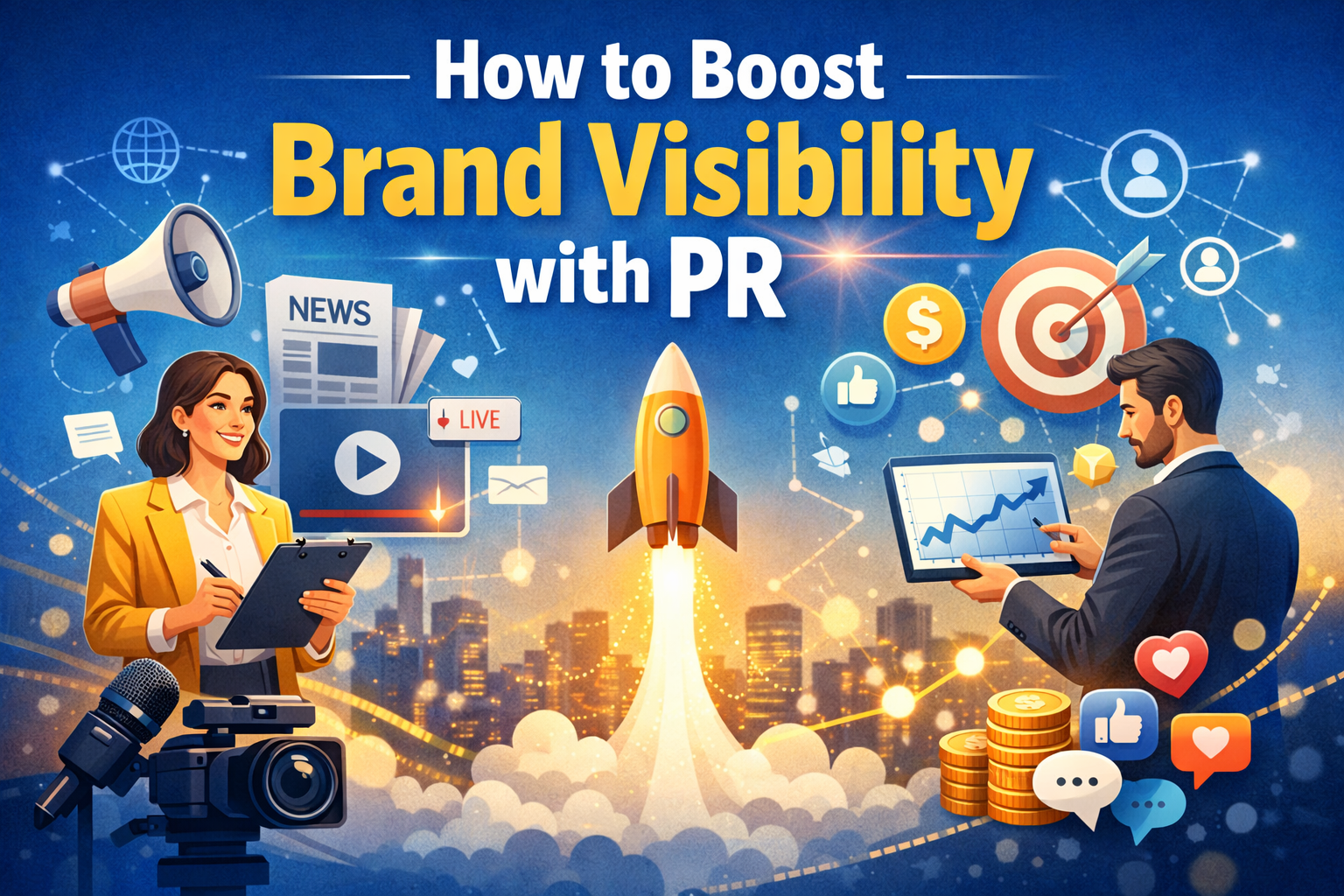 How to Boost Brand Visibility with PR Elevate Your Brand's Presence in 2025