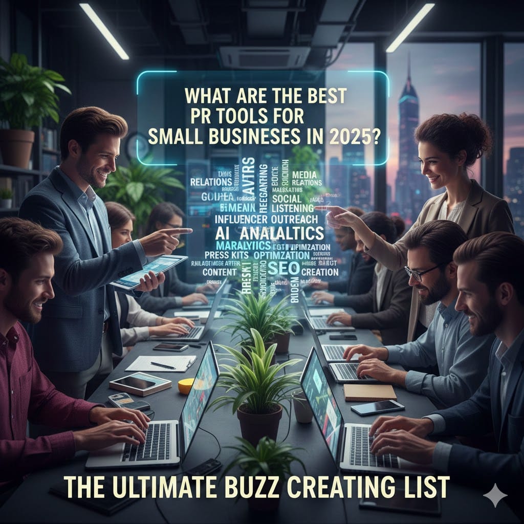 What Are the Best PR Tools for Small Businesses in 2025 The Ultimate Buzz Creating List